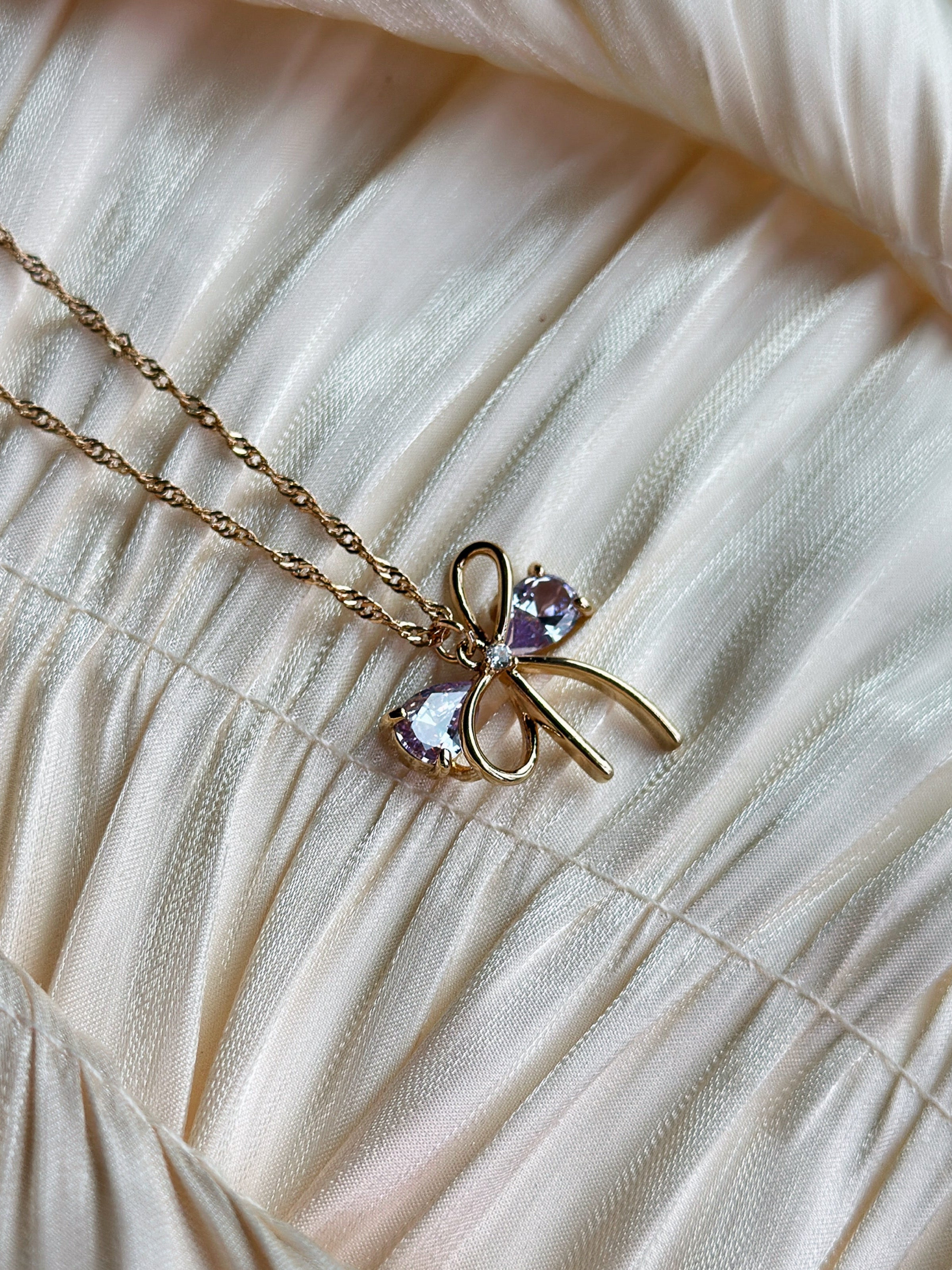 Roselle - Necklace (Lavender)