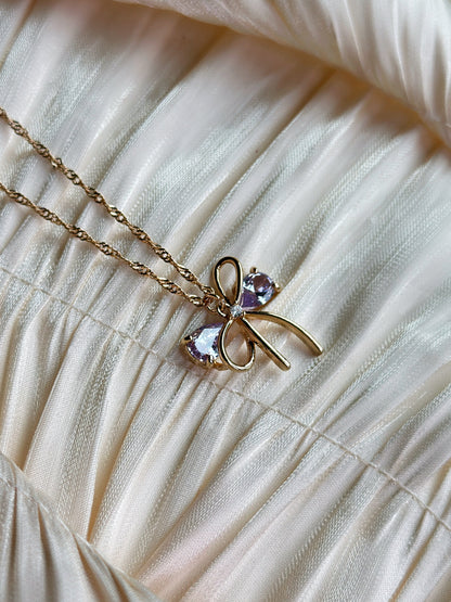 Roselle - Necklace (Lavender)