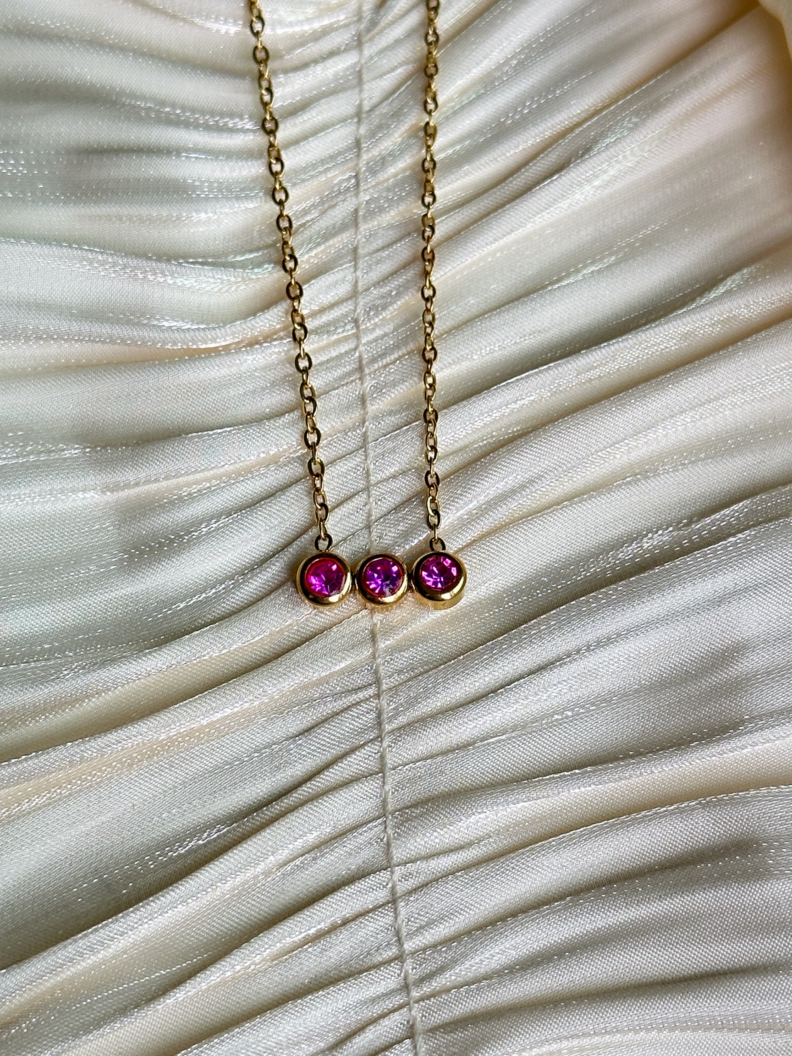 Amara - Necklace (Pink)