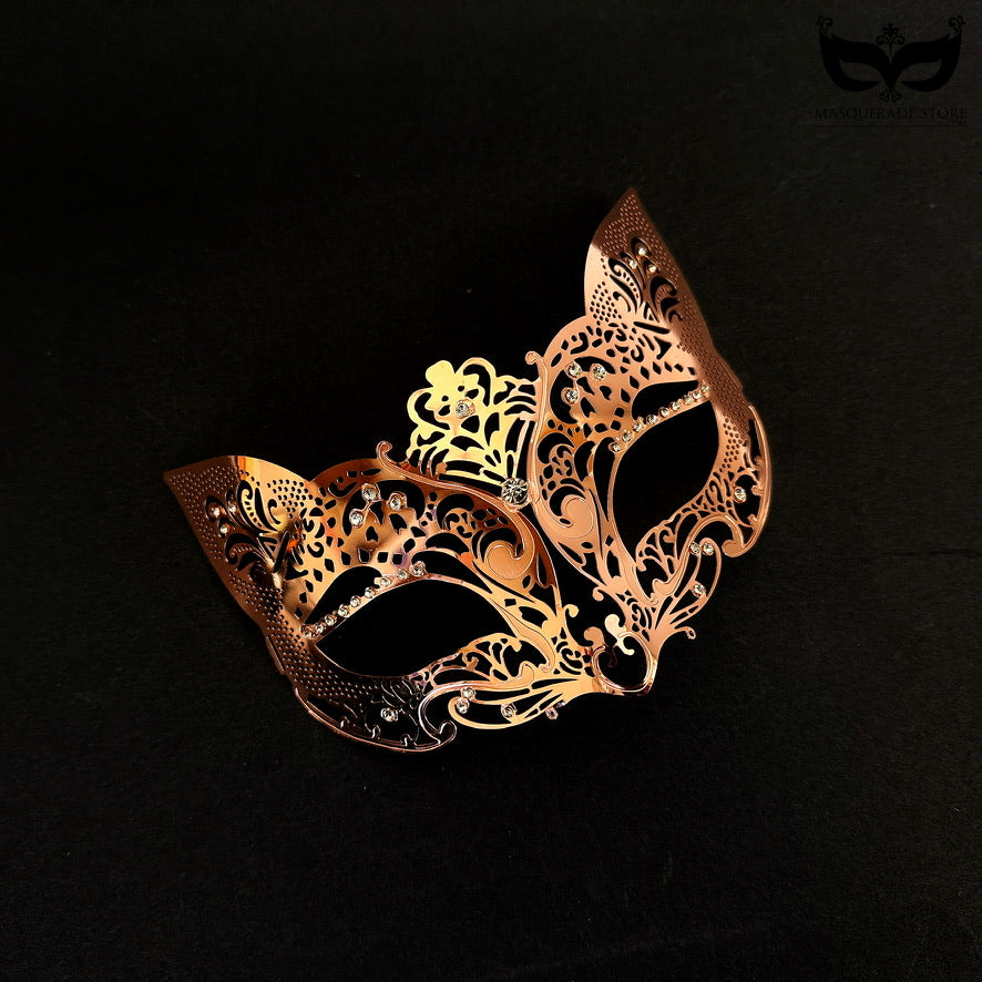 Metal Cat Mask - Many Colors