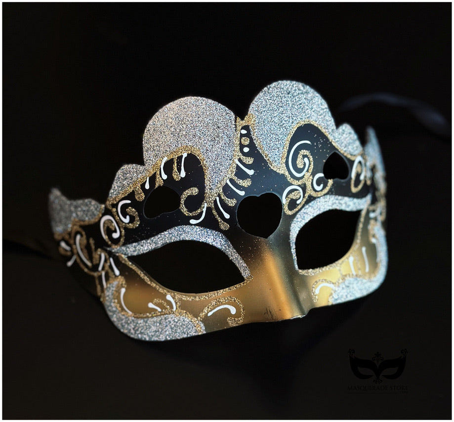 Bulk Masks - Glitter Heart Masquerade Collection