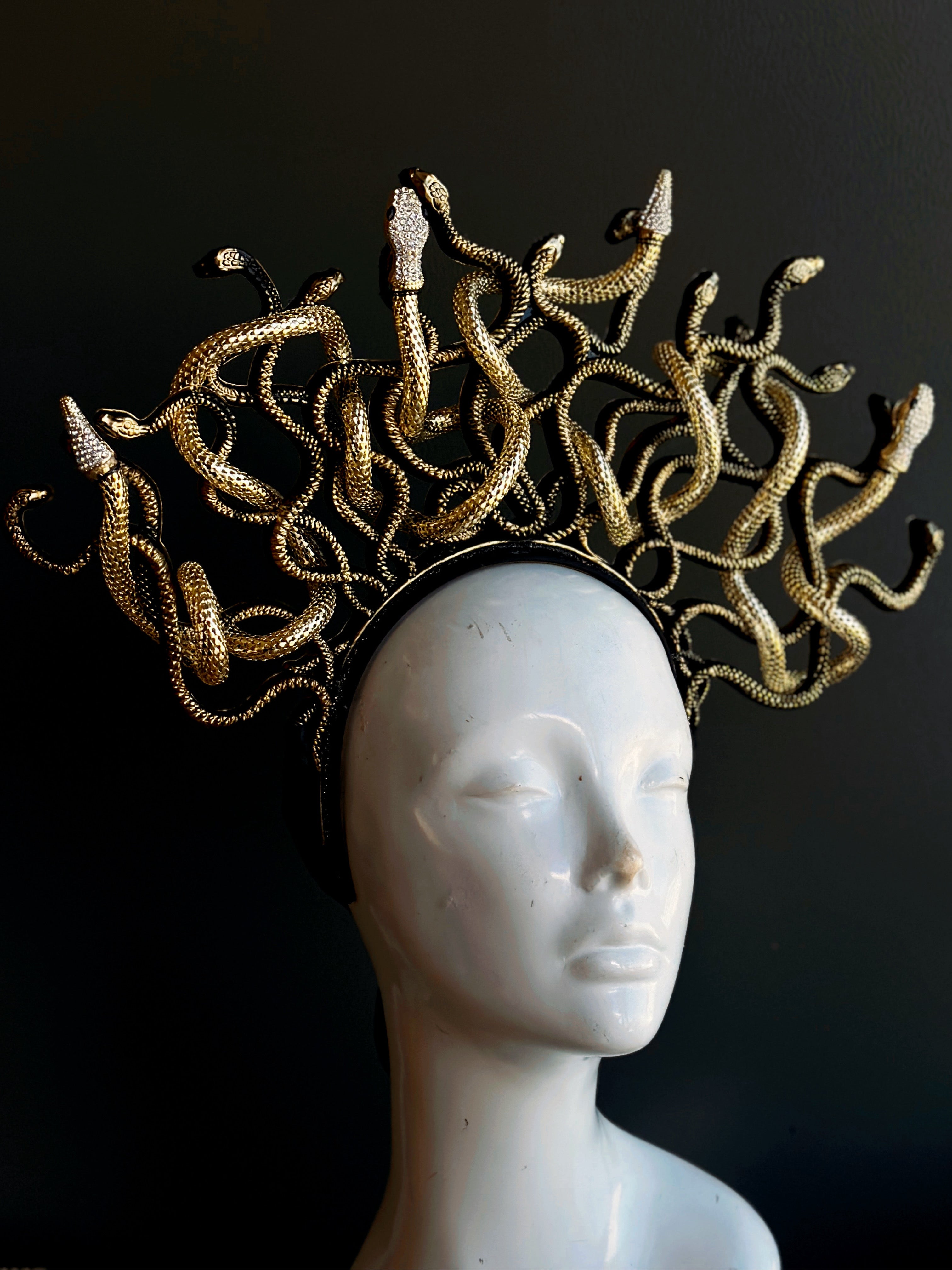 Medusa Snake Headpiece