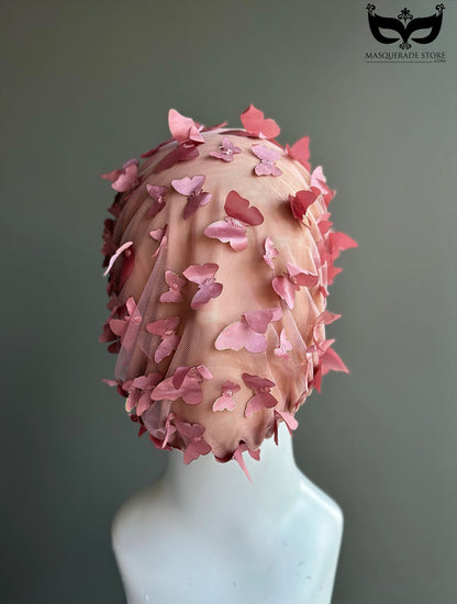 Whimsy Veil – Butterfly Mesh Hood