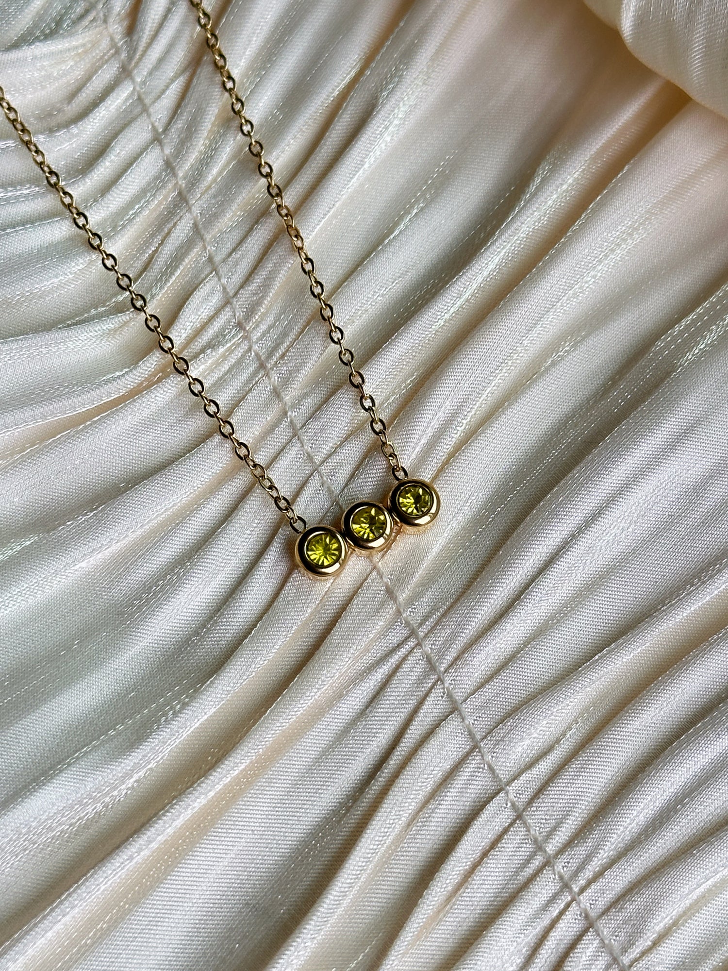 Amara - Necklace (Yellow)