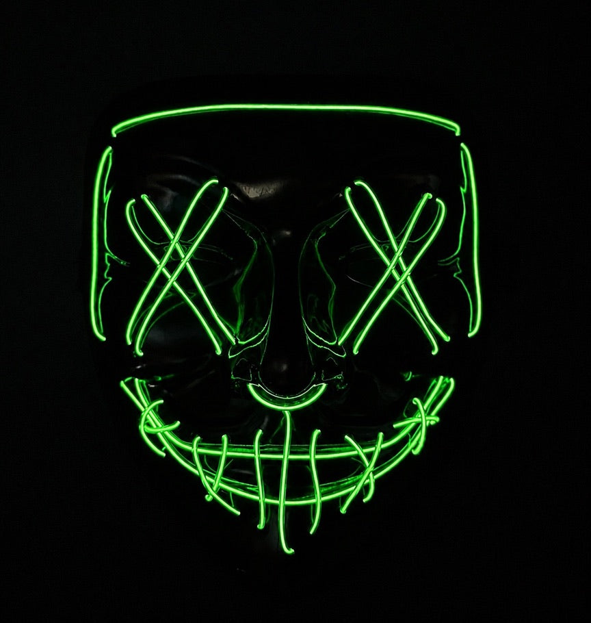 Bulk Masks - Neon Purge LED Collection