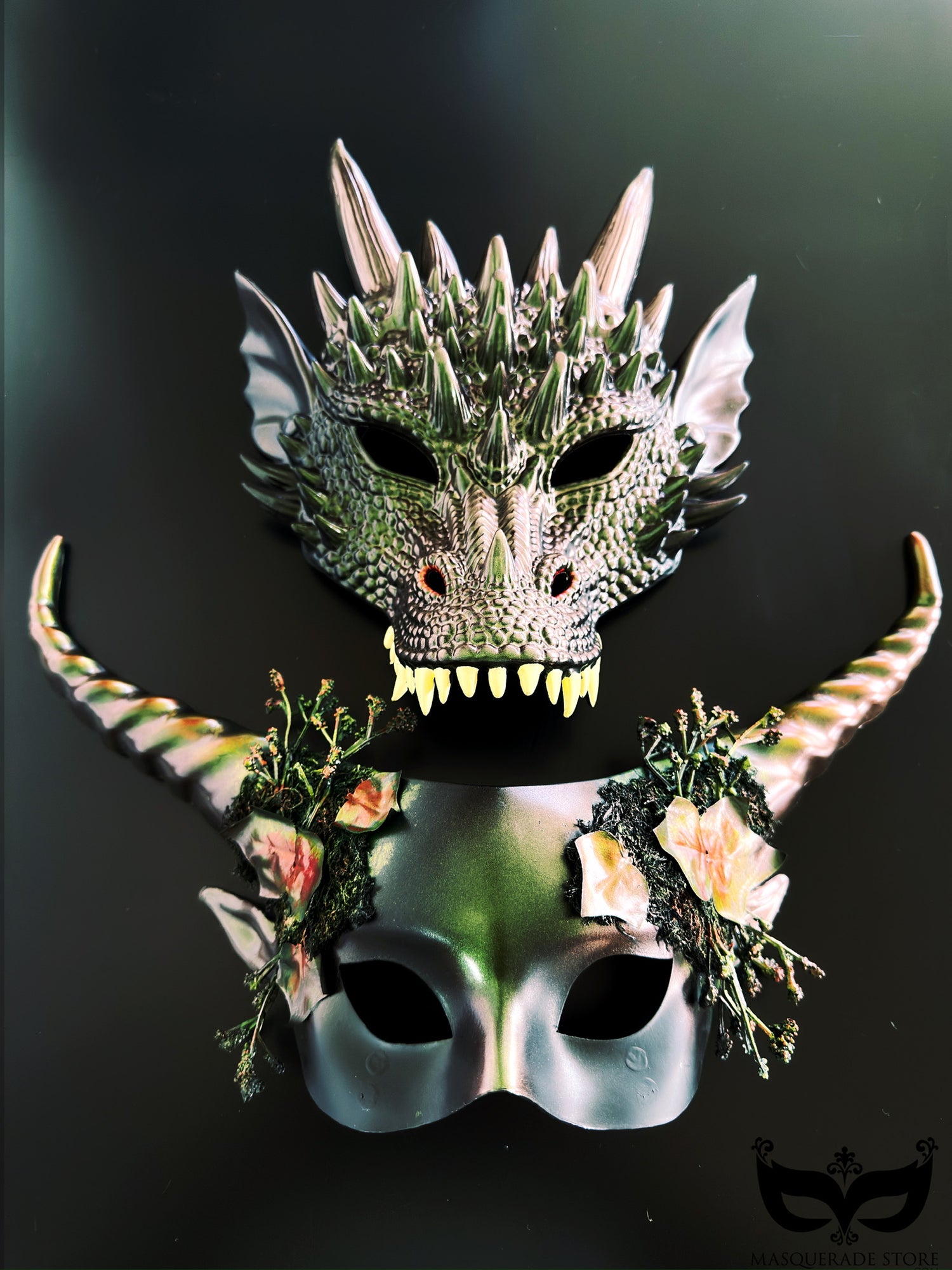 Mythbound Flame - Couples Mask Set