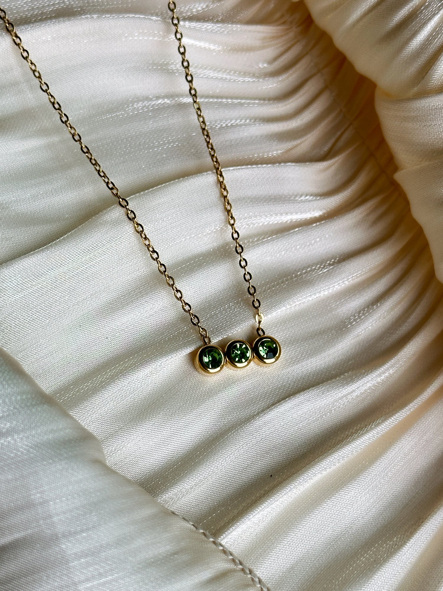 Amara - Necklace (Green)