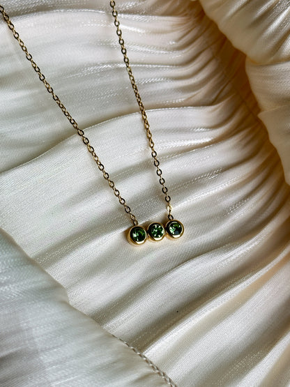 Amara - Necklace (Green)