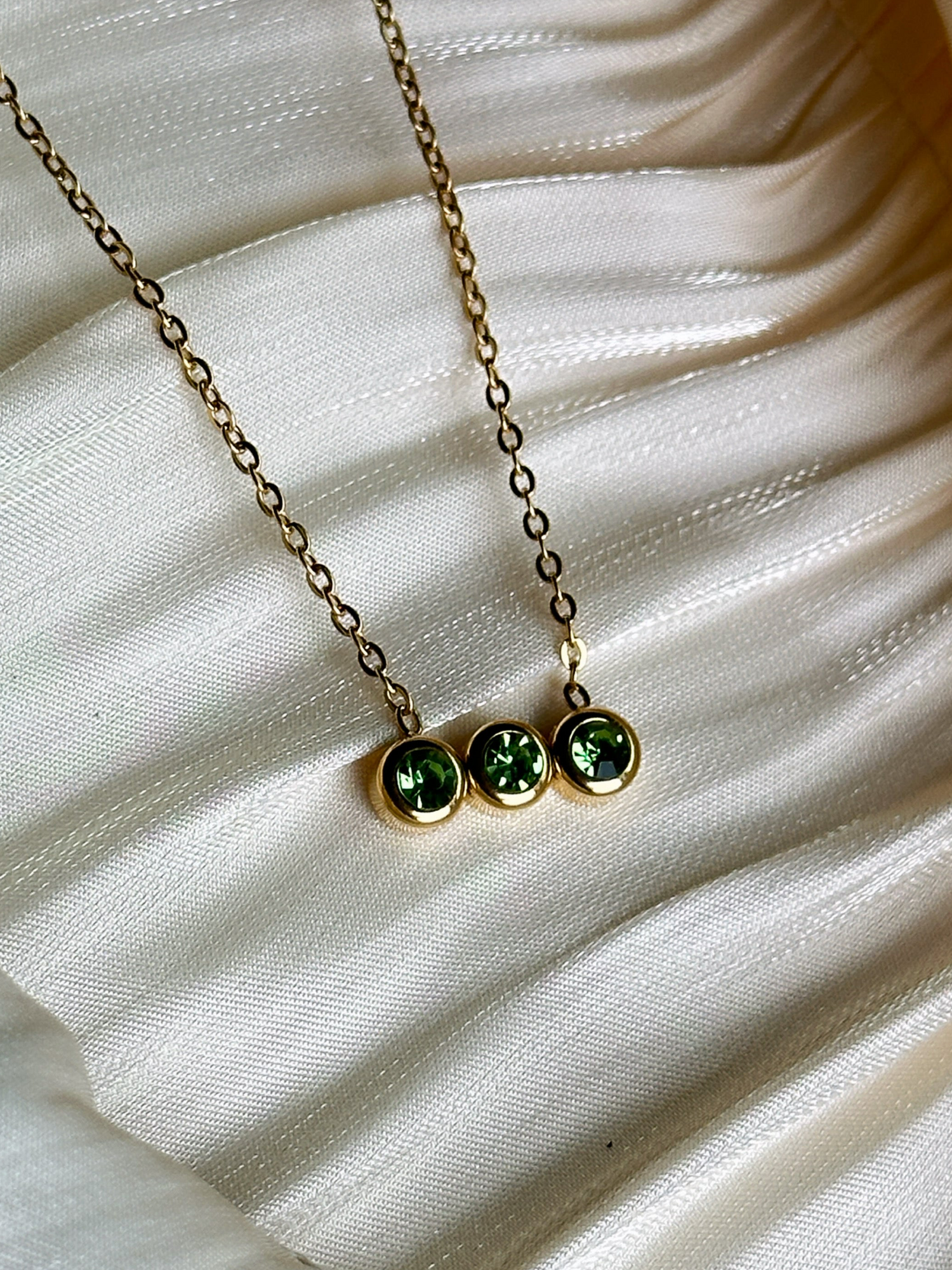 Amara - Necklace (Green)