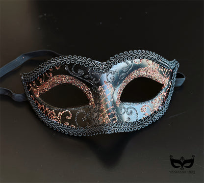 Bulk Masks - Midnight Elegance Venetian Collection