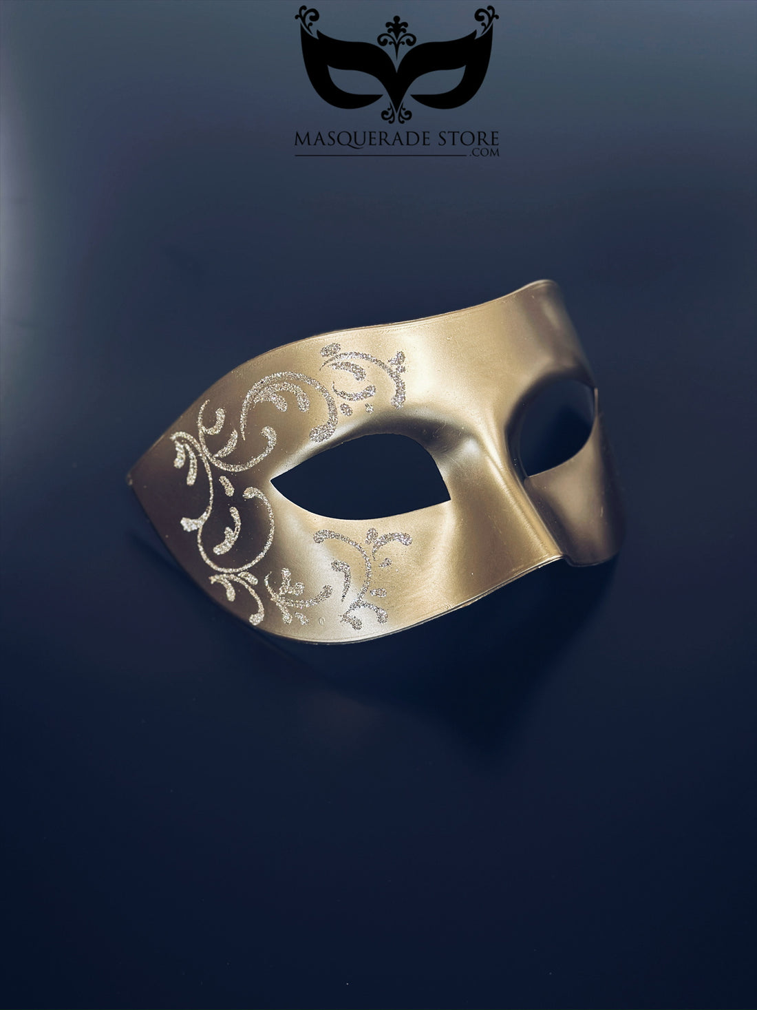 Regal Ember - Gold Couples Masks