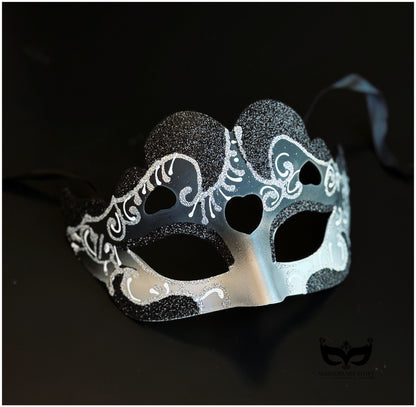 Bulk Masks - Glitter Heart Masquerade Collection