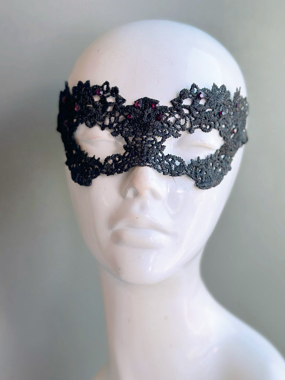 Princess Lace Mask - Black