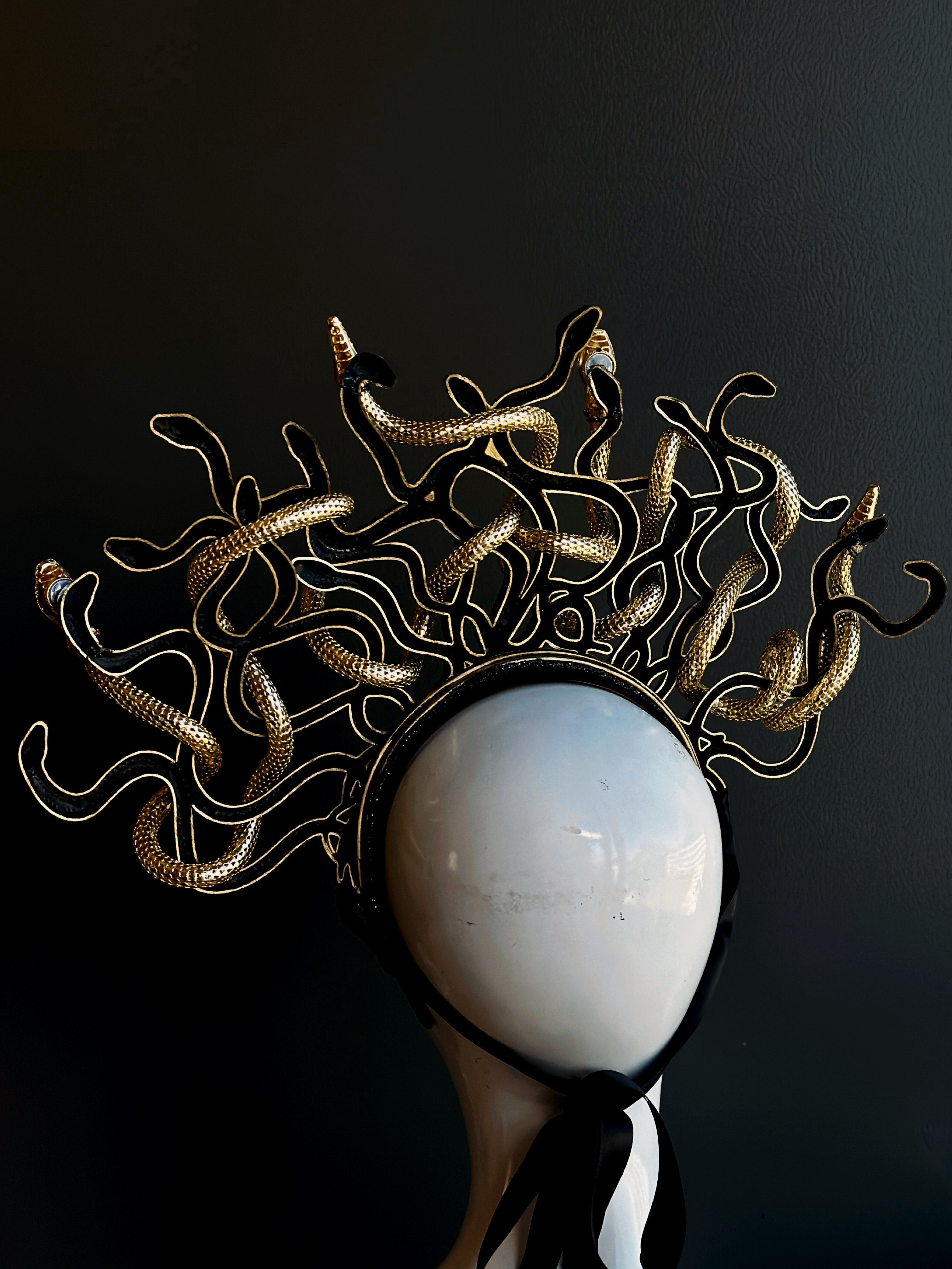 Medusa Snake Headpiece