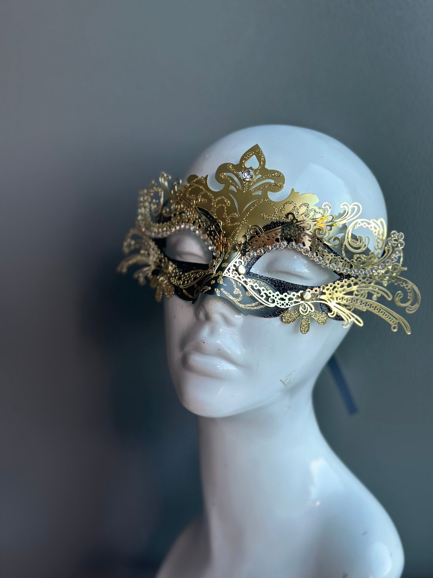 Duca Mask Pair - Gold/Black