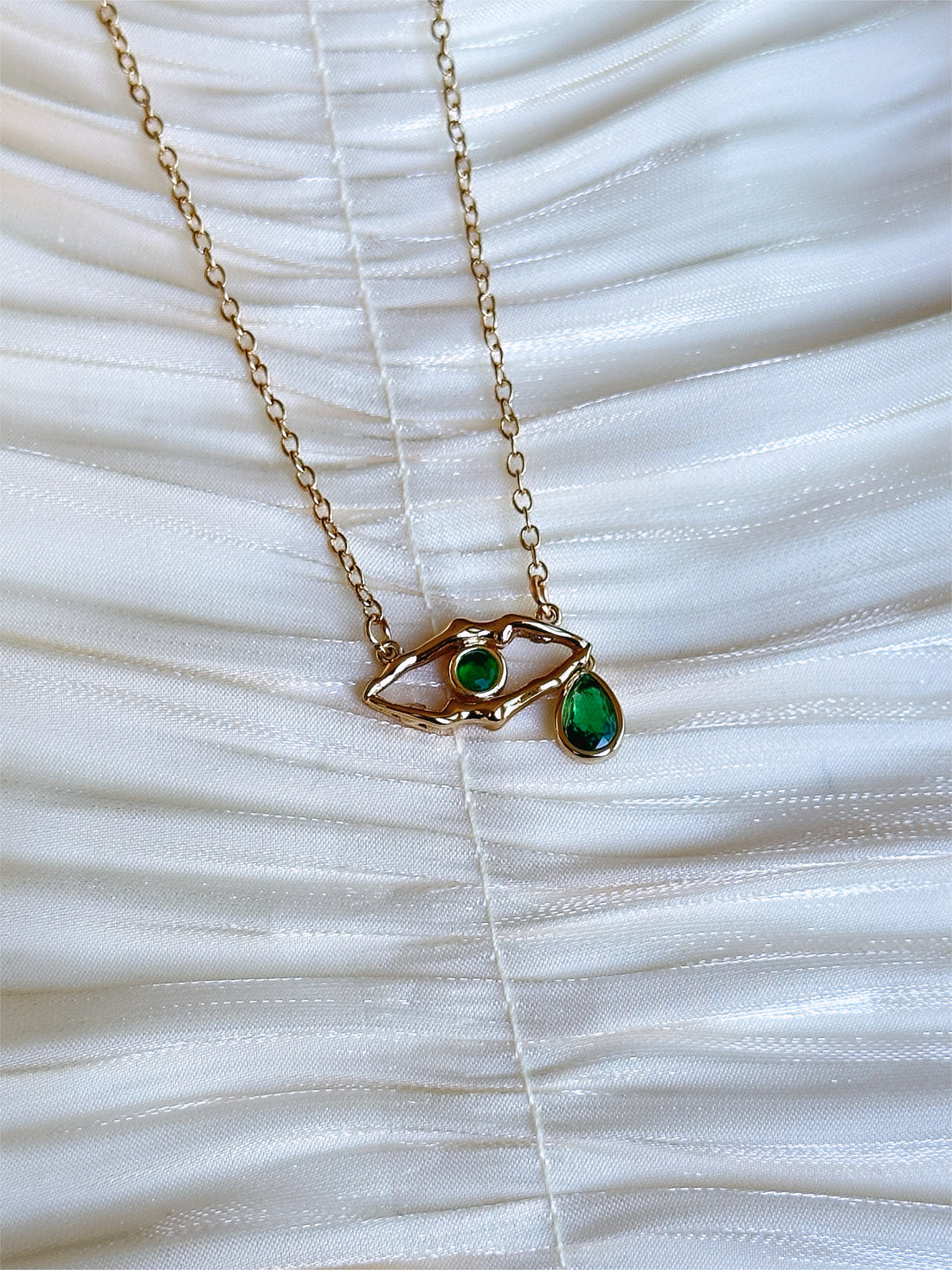 Teardrop Eye Necklace