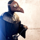 Brown Parrot plague mask 
