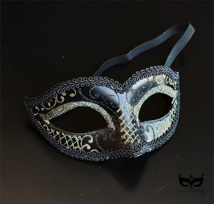 Bulk Masks - Midnight Elegance Venetian Collection