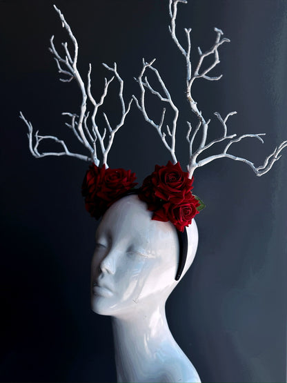 Woodland Headband - Crimson Fairy