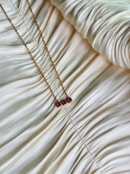 Amara - Necklace (Pink)