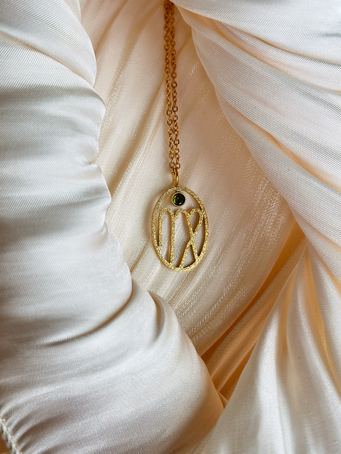Virgo - Zodiac Necklace (Gold)