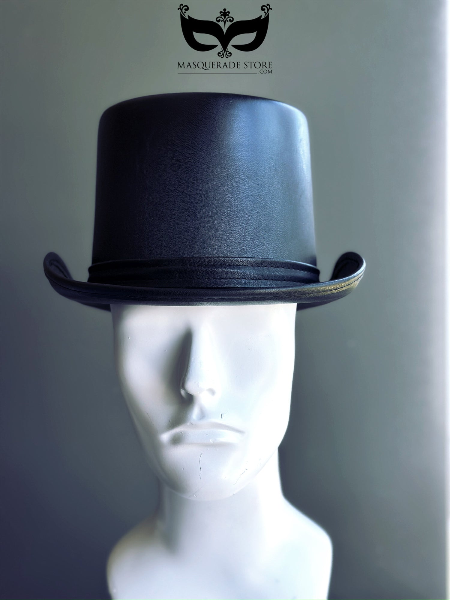 Classic Vegan Leather Top Hat