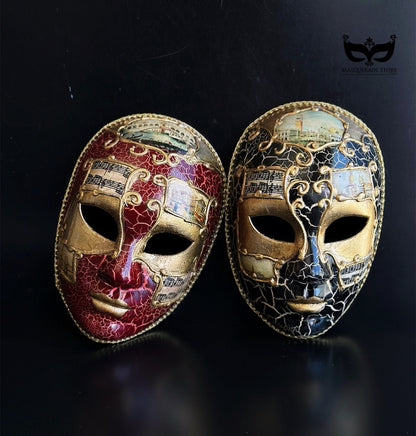 Bulk Masks - Venetian Mosaic Face Collection