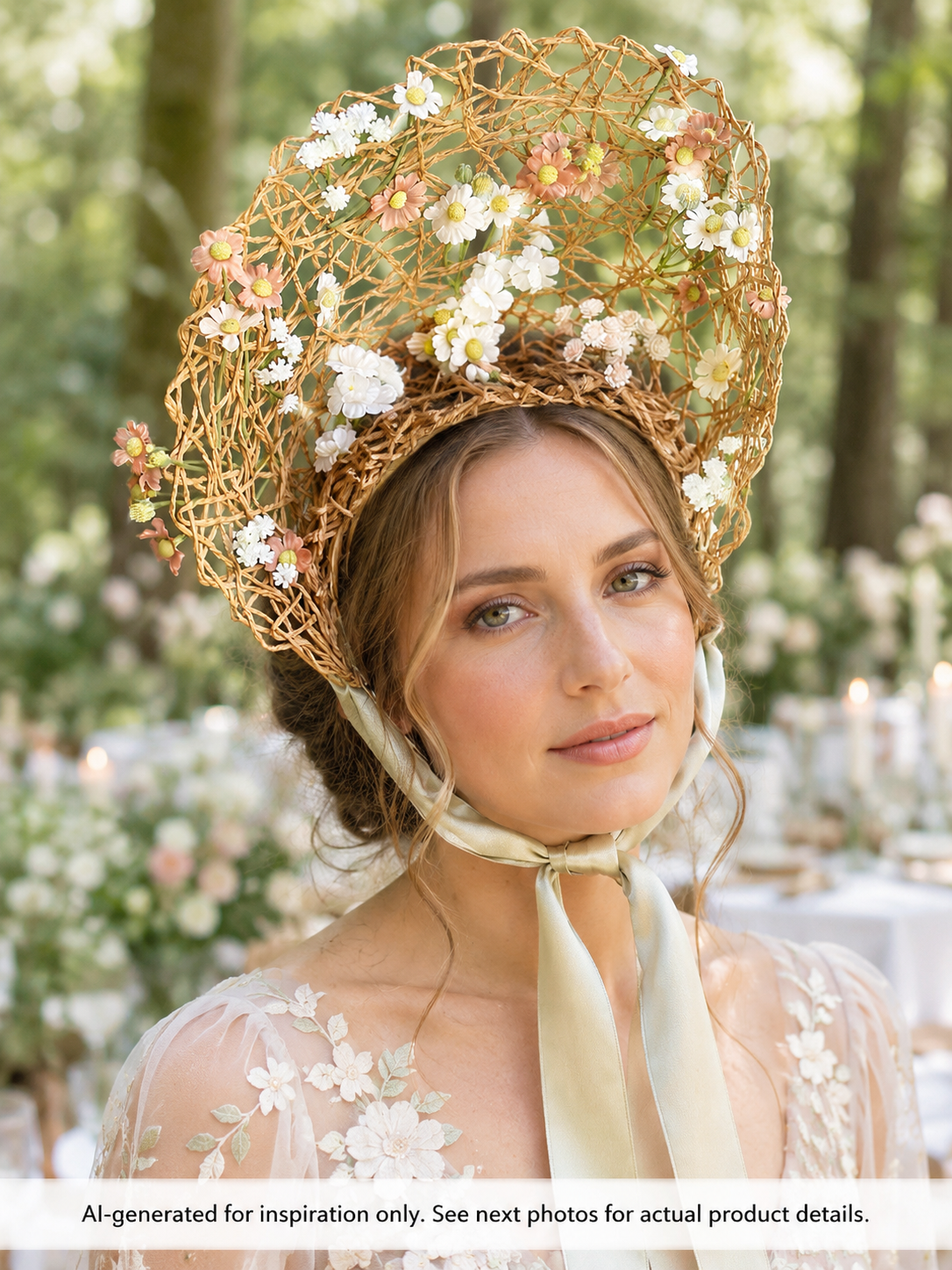 Meadow Reverie Homesteading Costume Headpiece