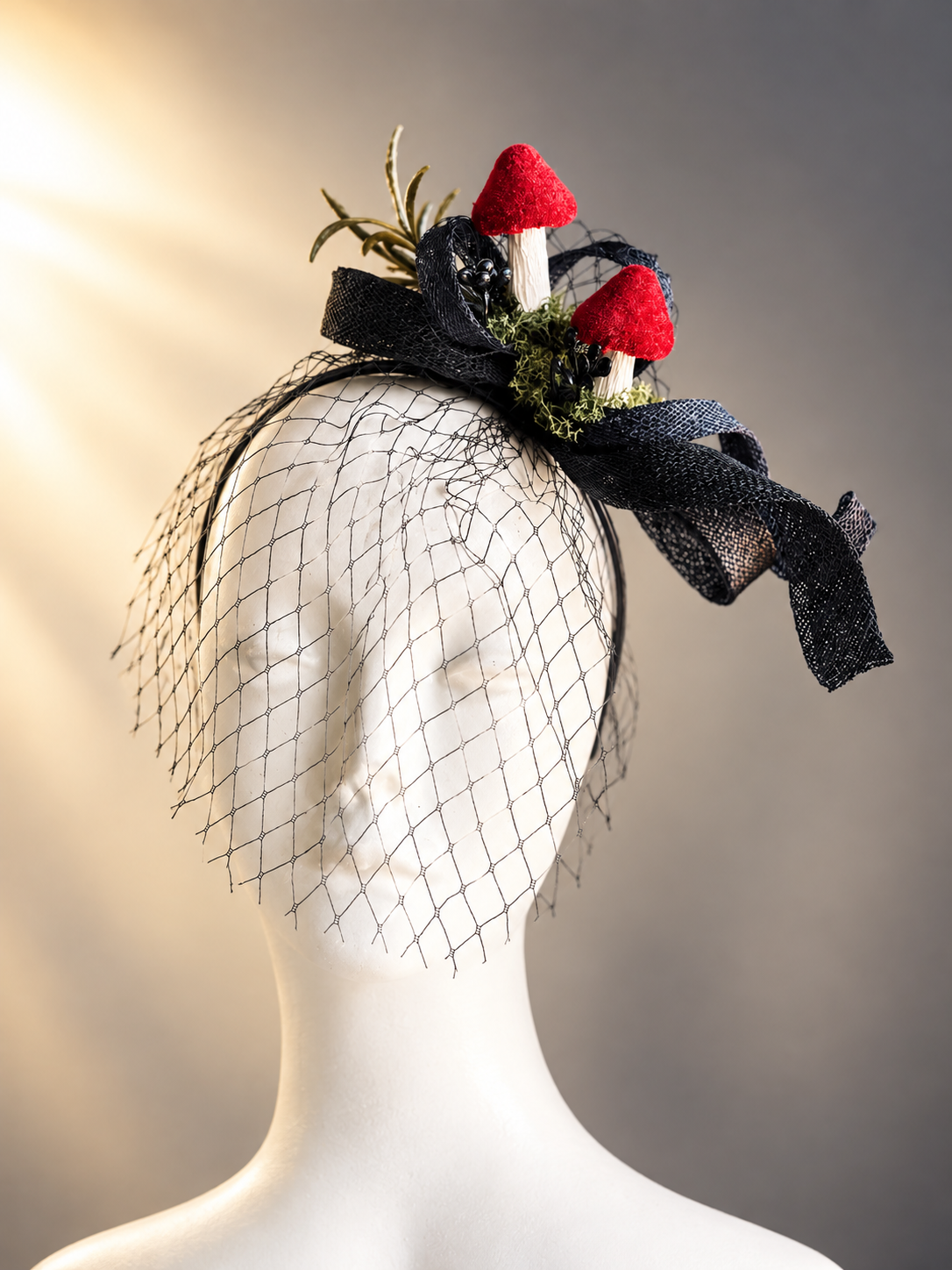 Witchwood Mushroom Fascinator