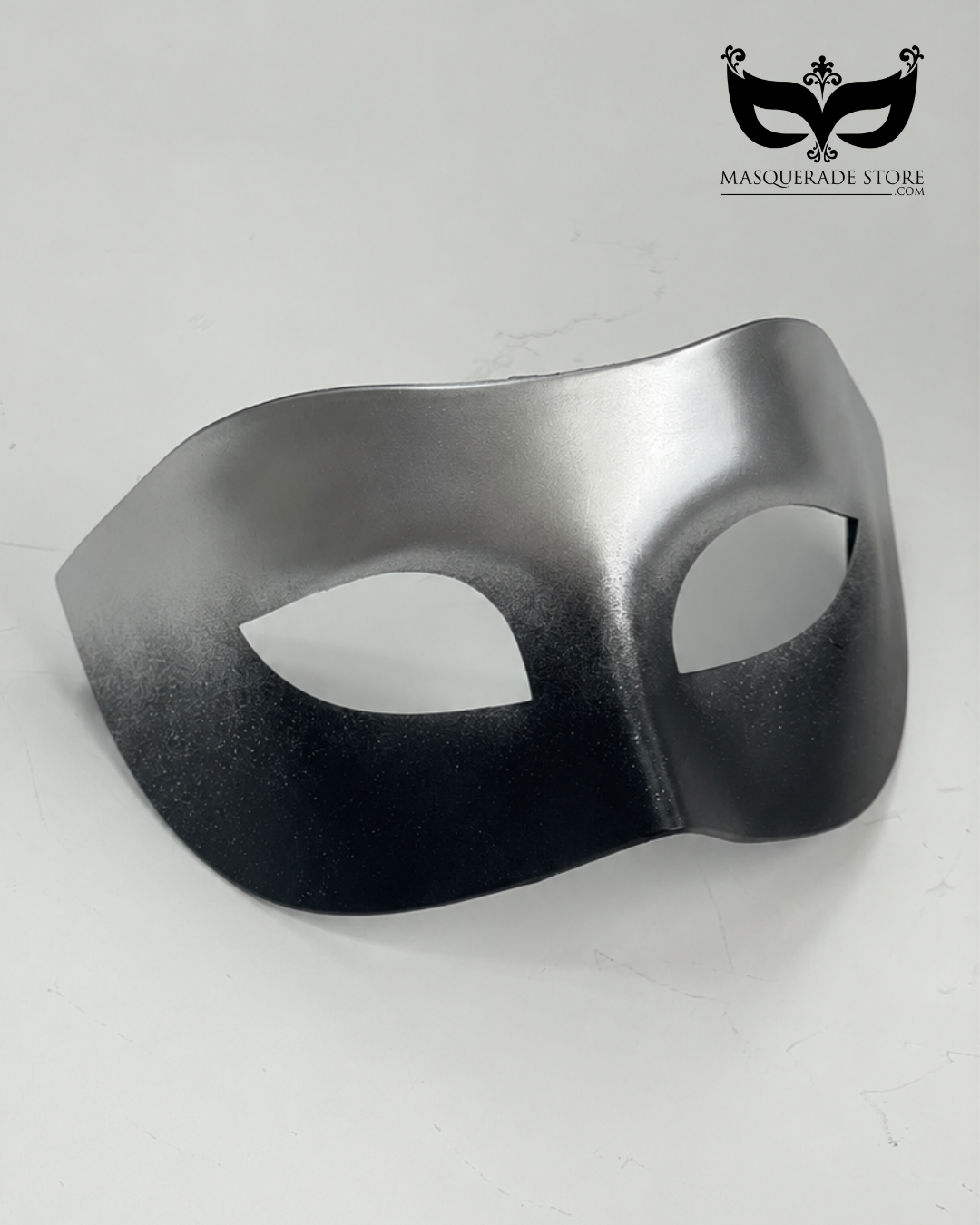 Venetian Ombre Mask - Silver and Black