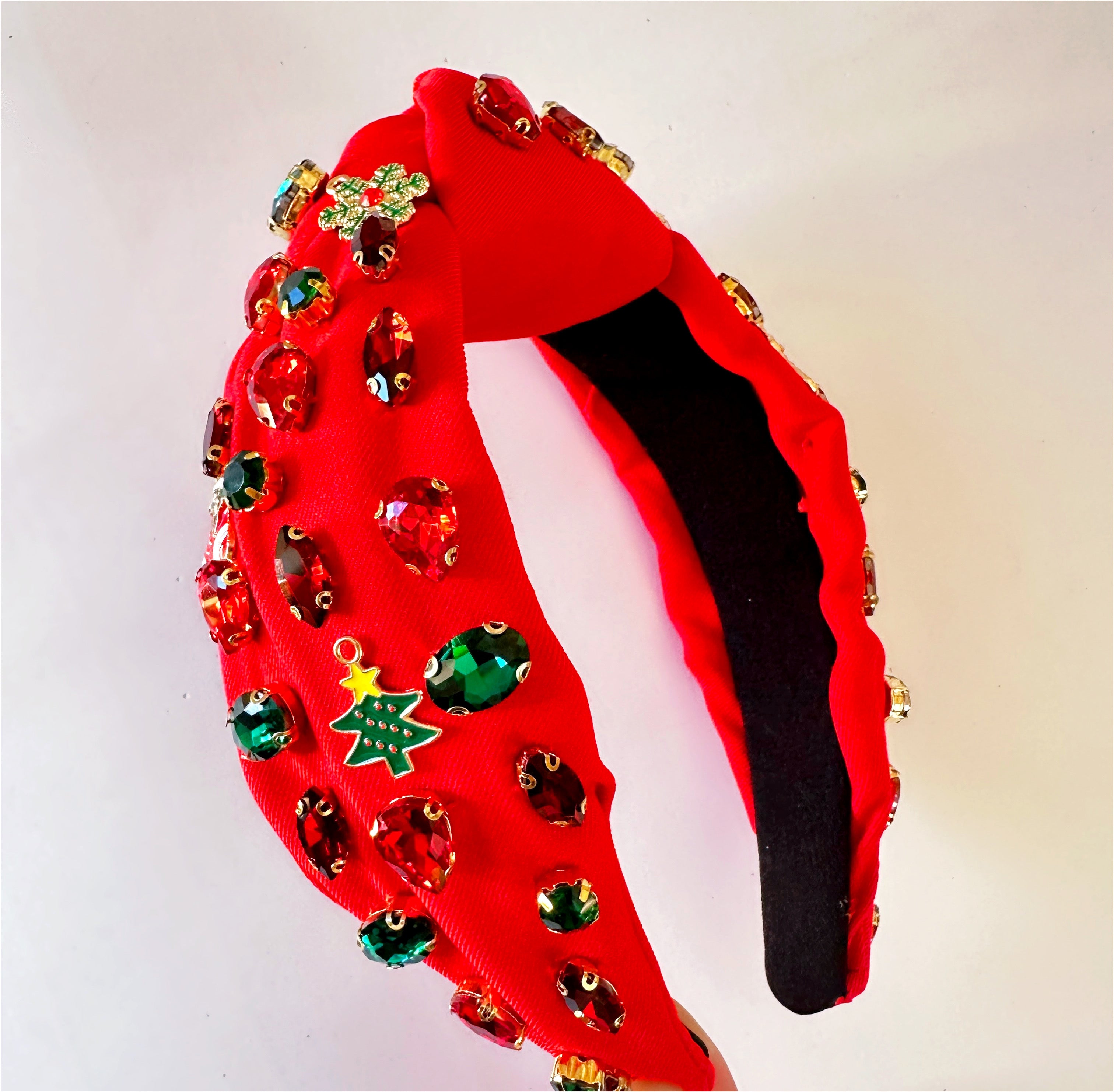 Christmas Jewel Headband Holiday Accessory Festive