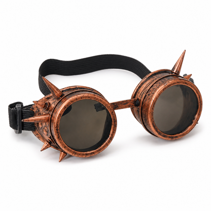 Copper Irongear Steampunk Goggles