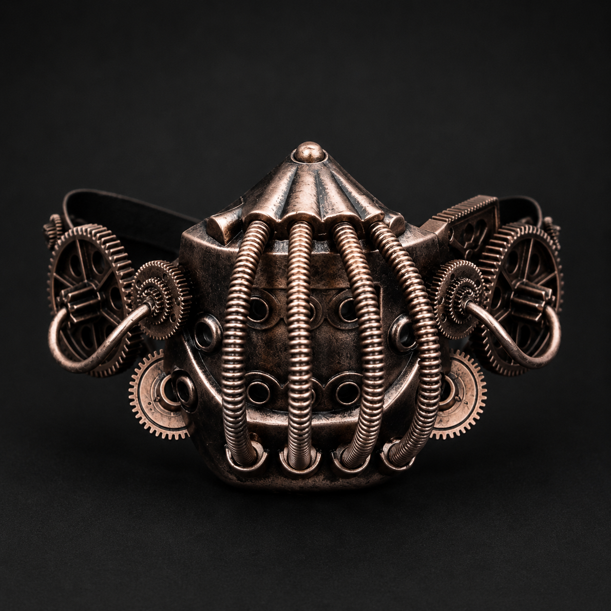Copper Steampunk Respirator Mask