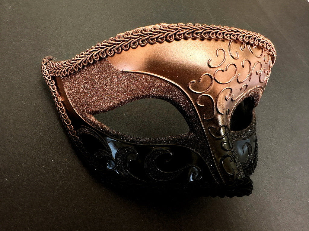 Obsidian Rose - Venetian Mask