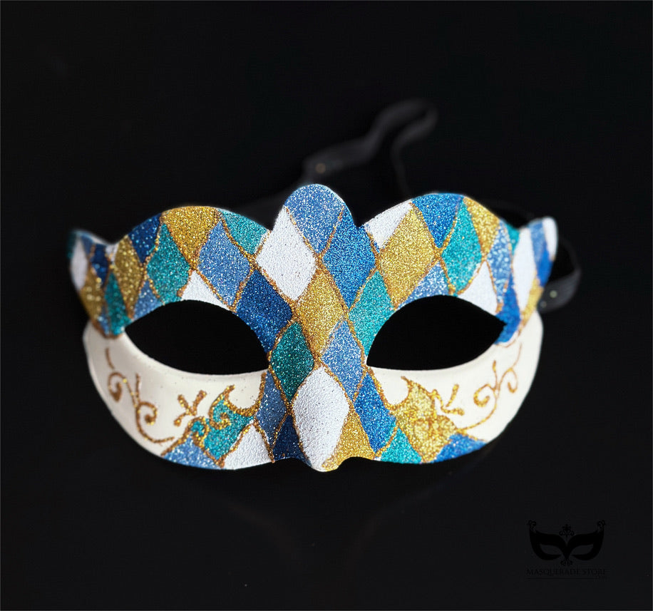 Bulk Masks - Harlequin Glitter Collection