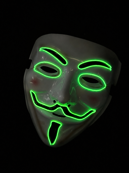 Bulk Masks - Neon Anonymous Glow Collection