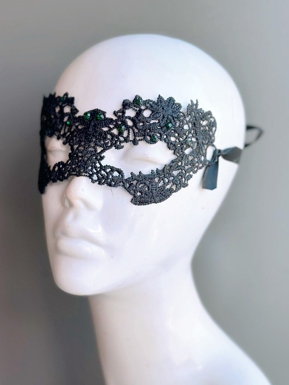 Princess Lace Mask - Black