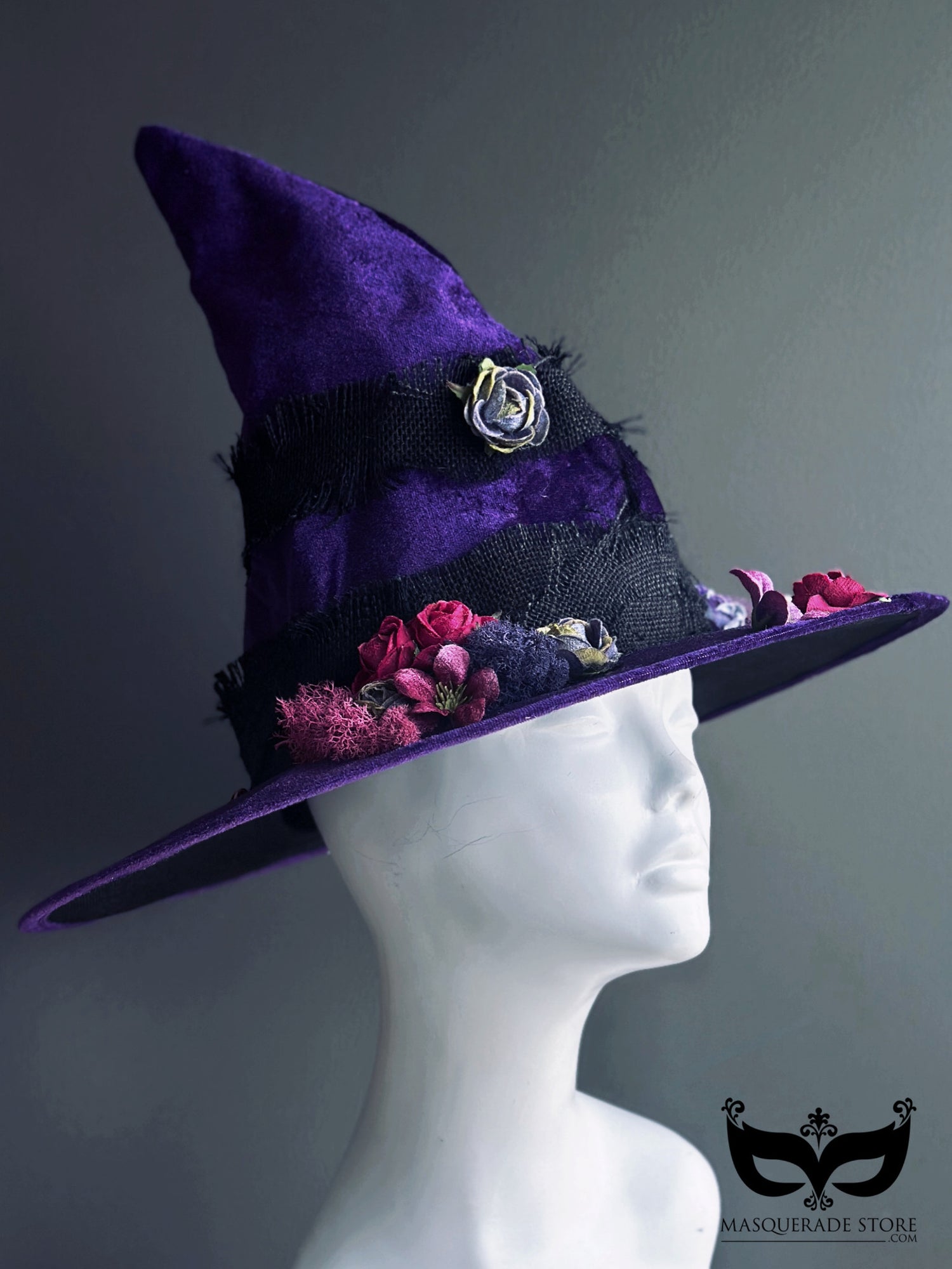 Flora Hex - Purple Pink Witch Hat
