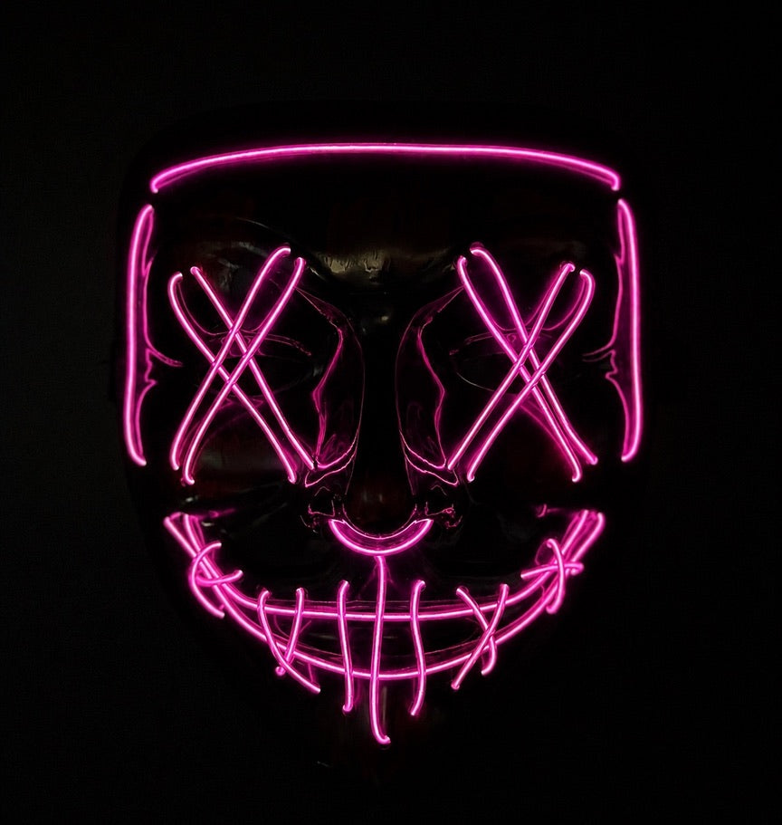 Bulk Masks - Neon Purge LED Collection