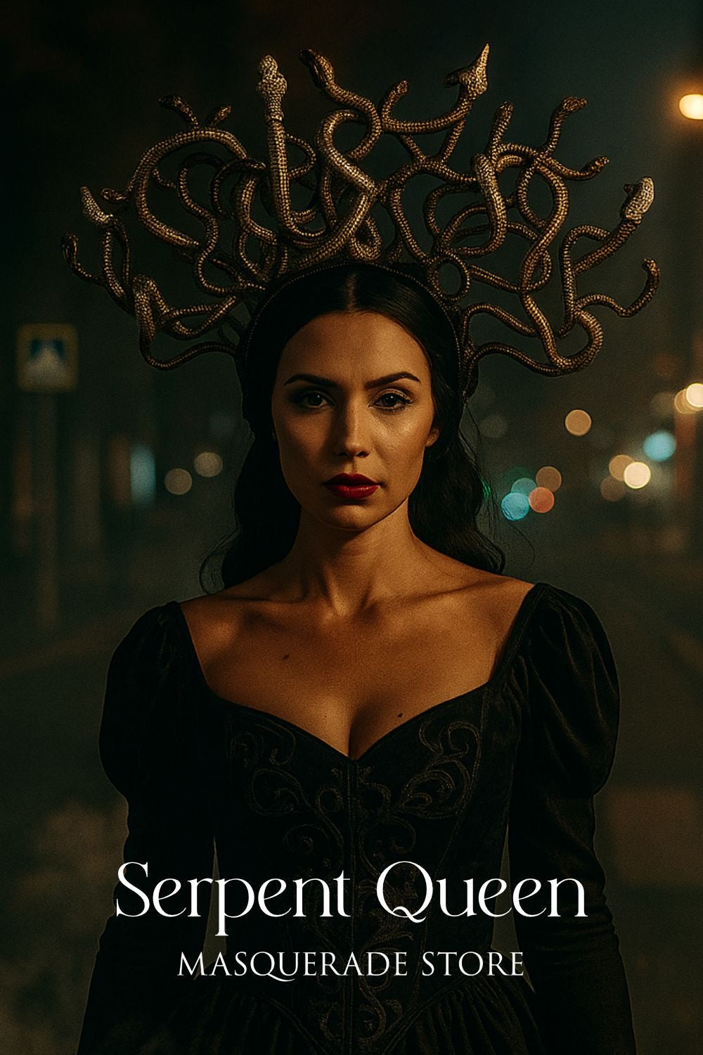 Medusa Snake Headpiece