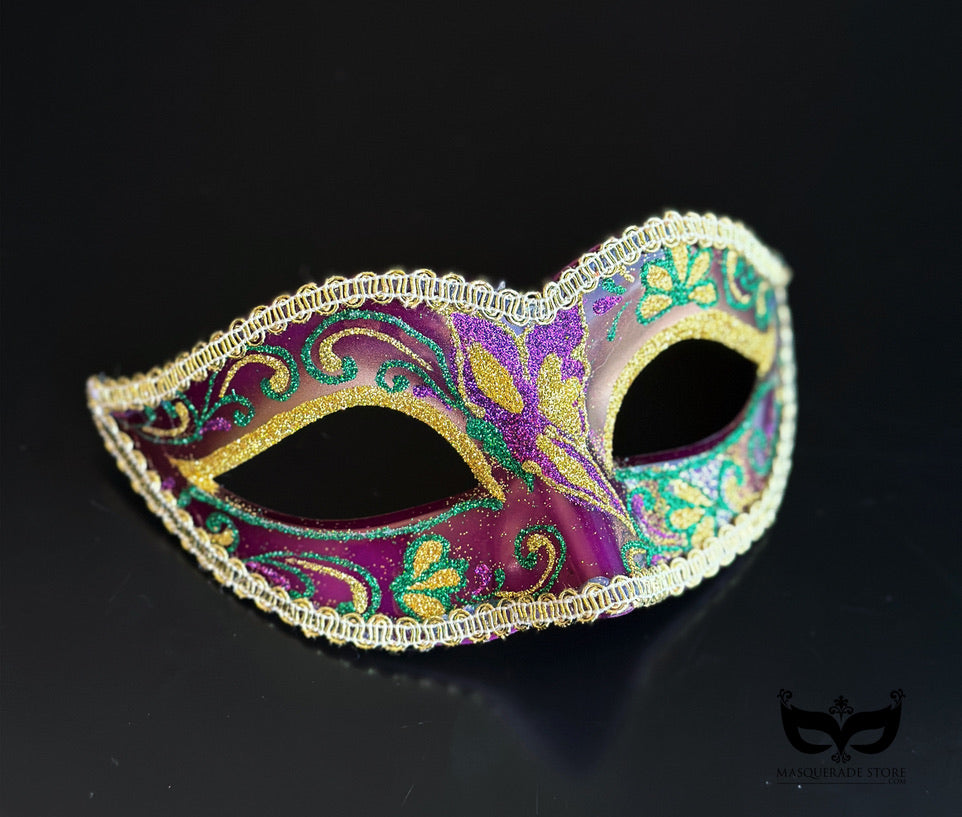 Bulk Masks - Mardi Gras Royale Collection