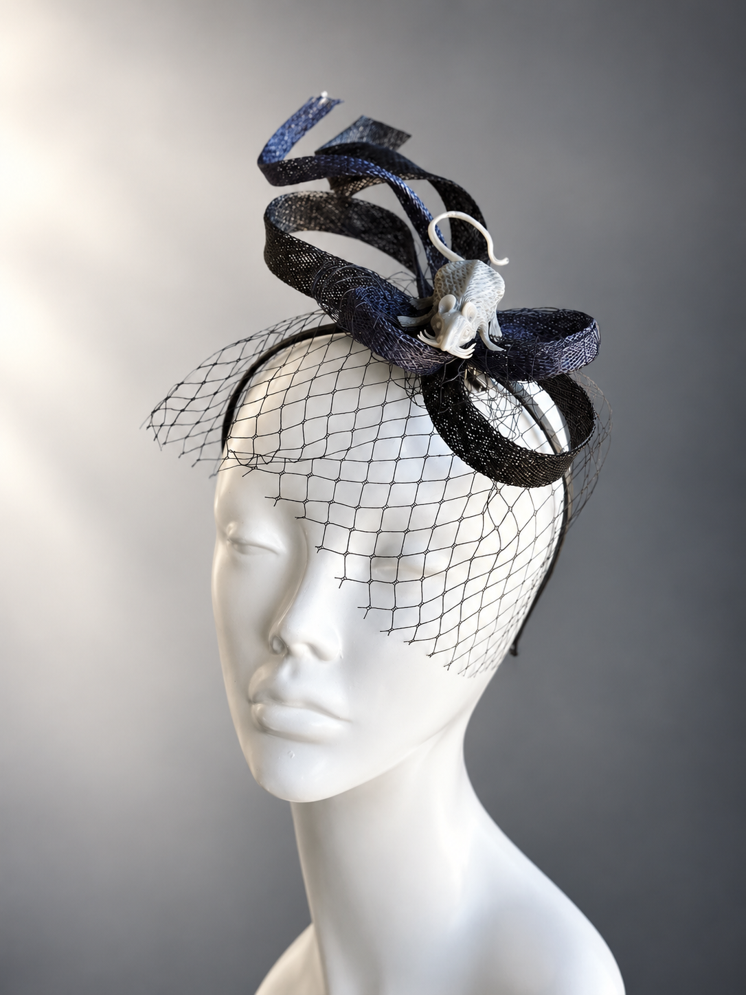 Midnight Mouse Fascinator