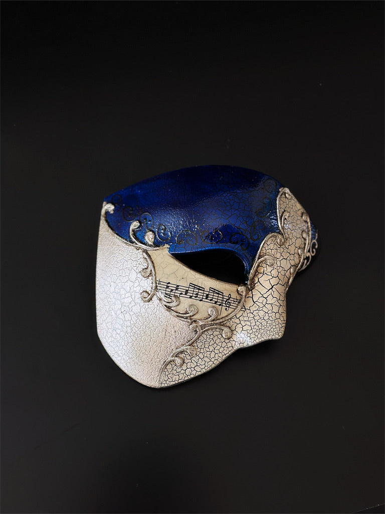 Sonata Nocturne - Blue &amp; Silver Phantom Mask