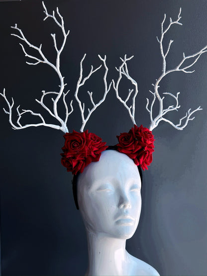 Woodland Headband - Crimson Fairy