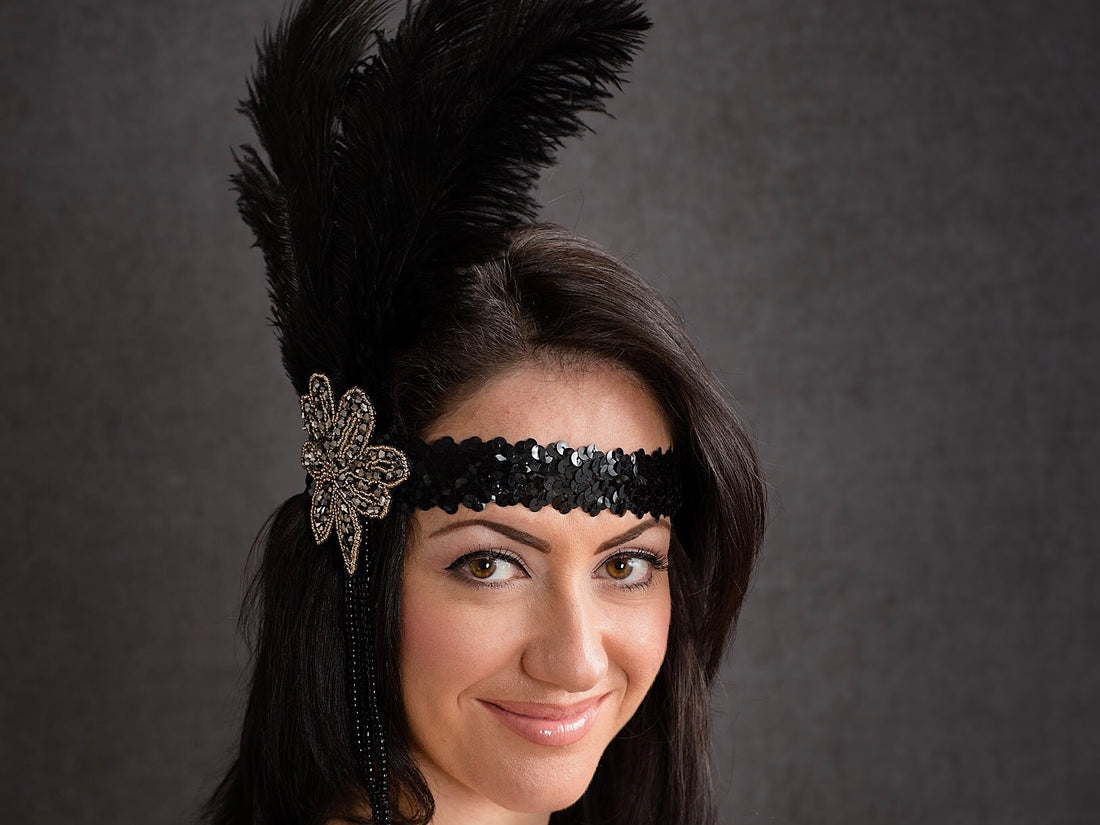 Velvet Noir Flapper
