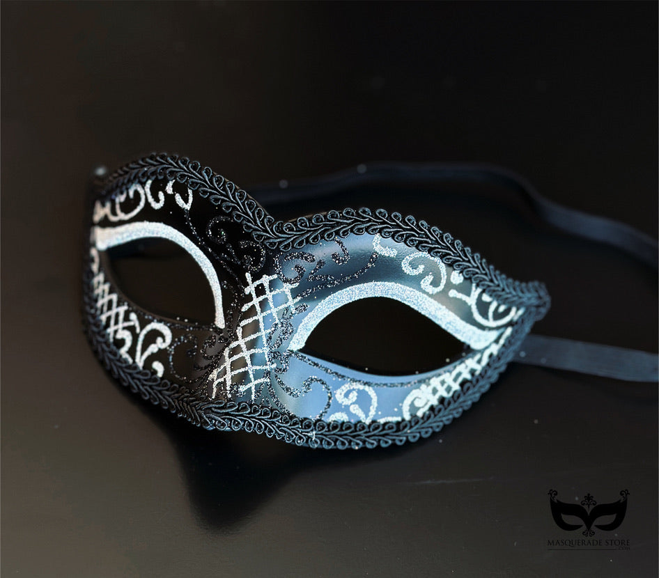 Bulk Masks - Midnight Elegance Venetian Collection