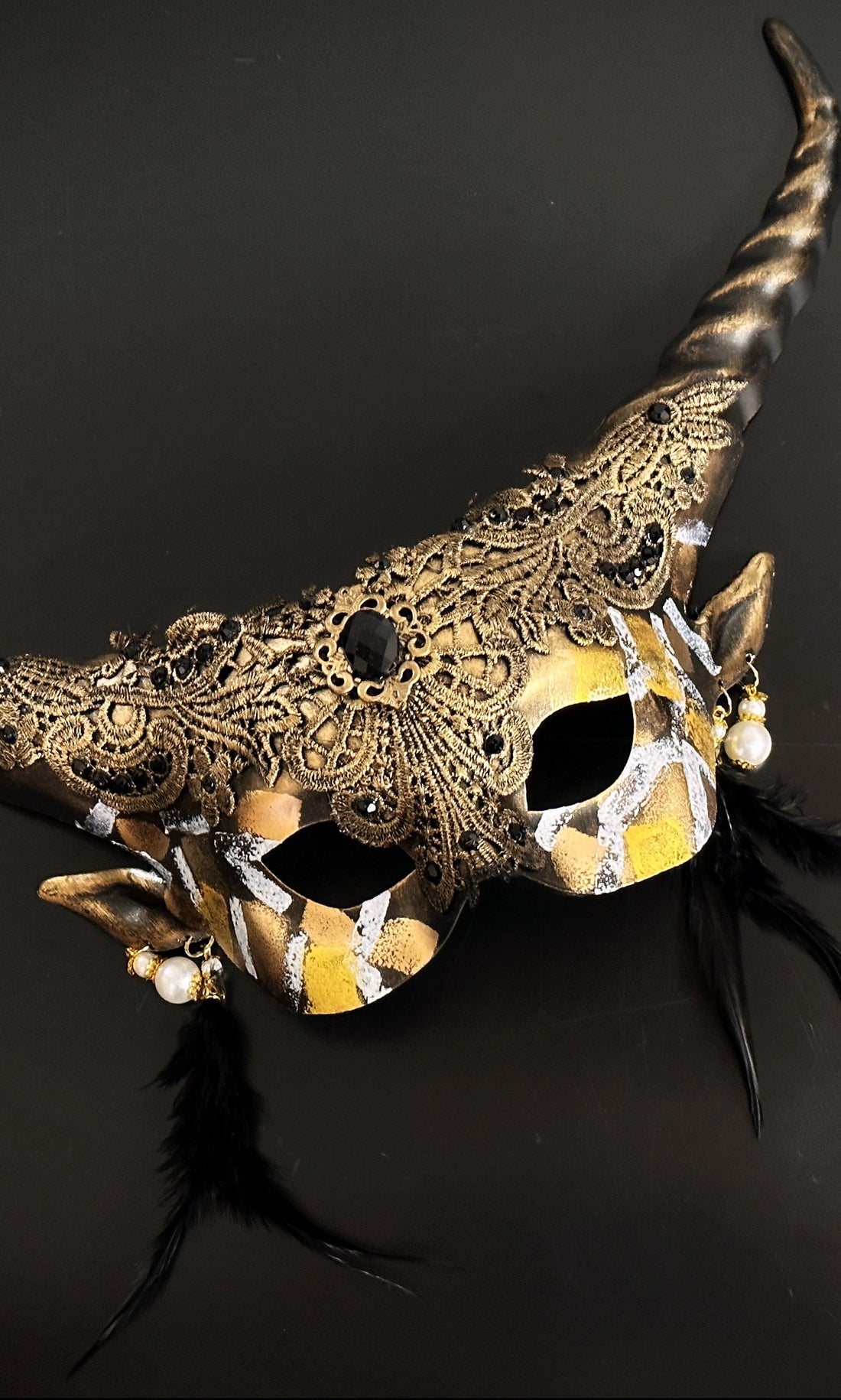 Long Horn Mask - Tribal Reign