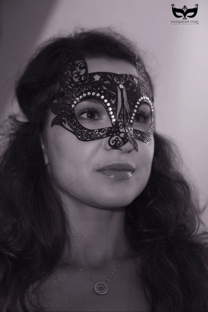 Short Ear Bunny - Black Mask