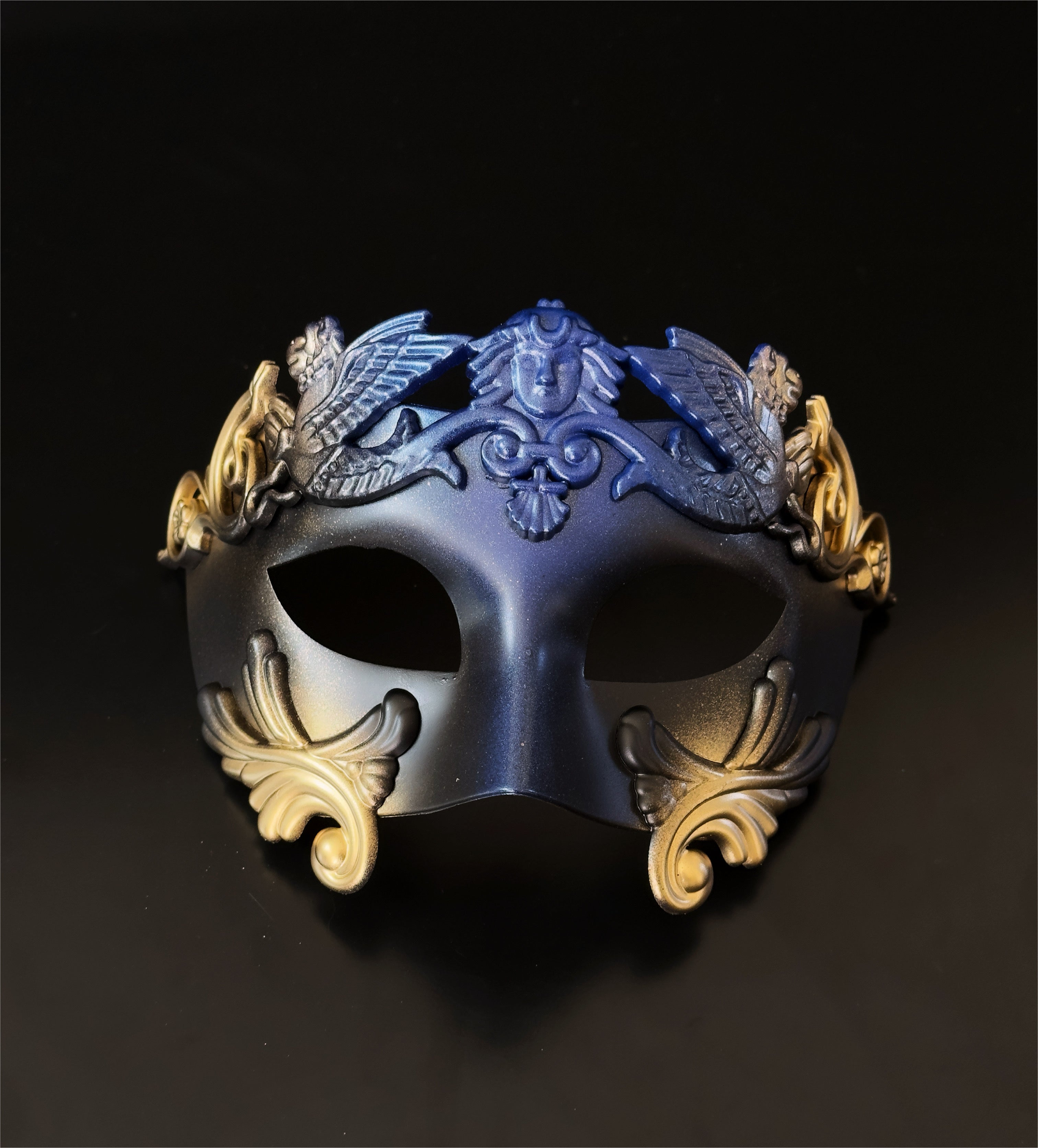 Gladiator blue masquerade men&