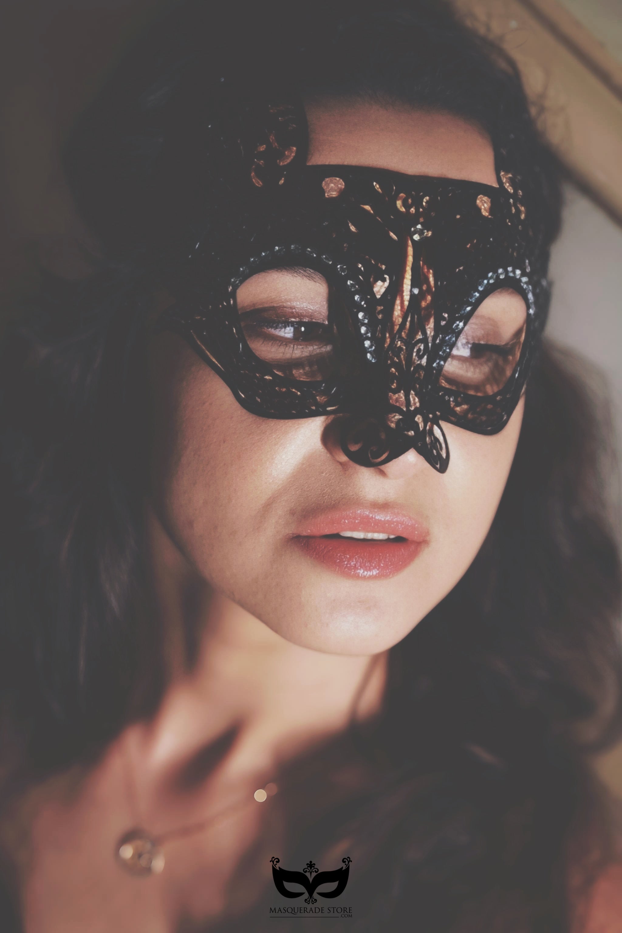 Short Ear Bunny - Black Mask